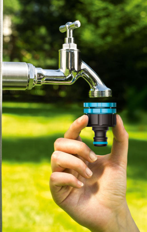 From the garden valve to the sprinkler