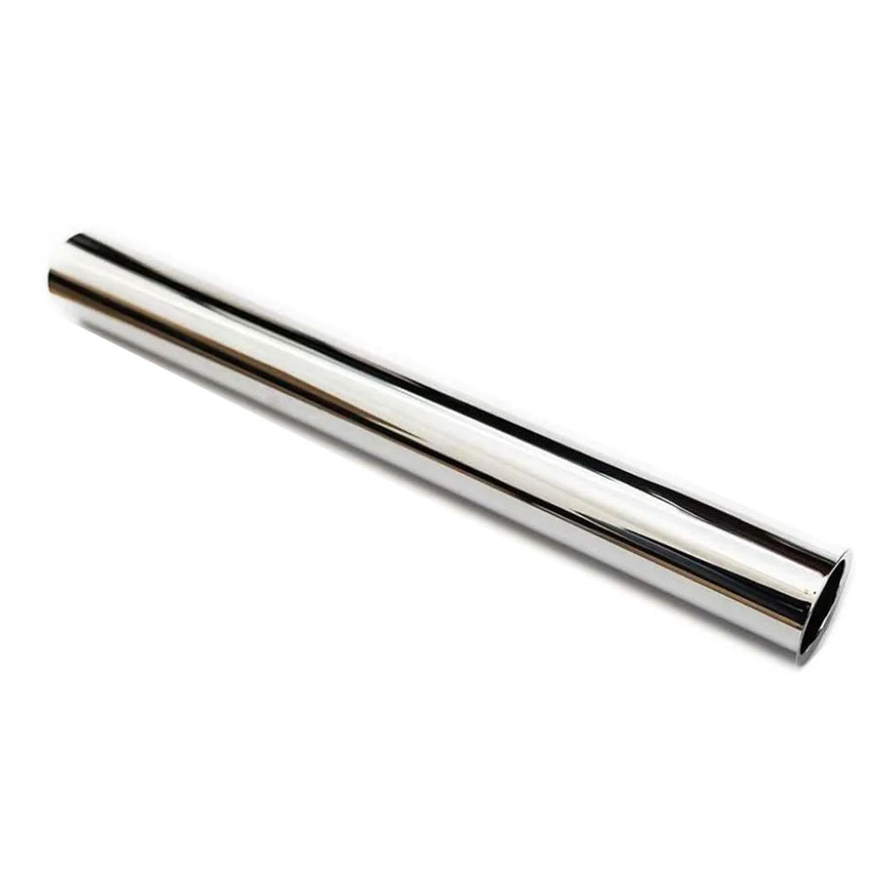 Straight Pipe with Collar 32mm Drain Waste Trap Chrome Replacement 500mm Long