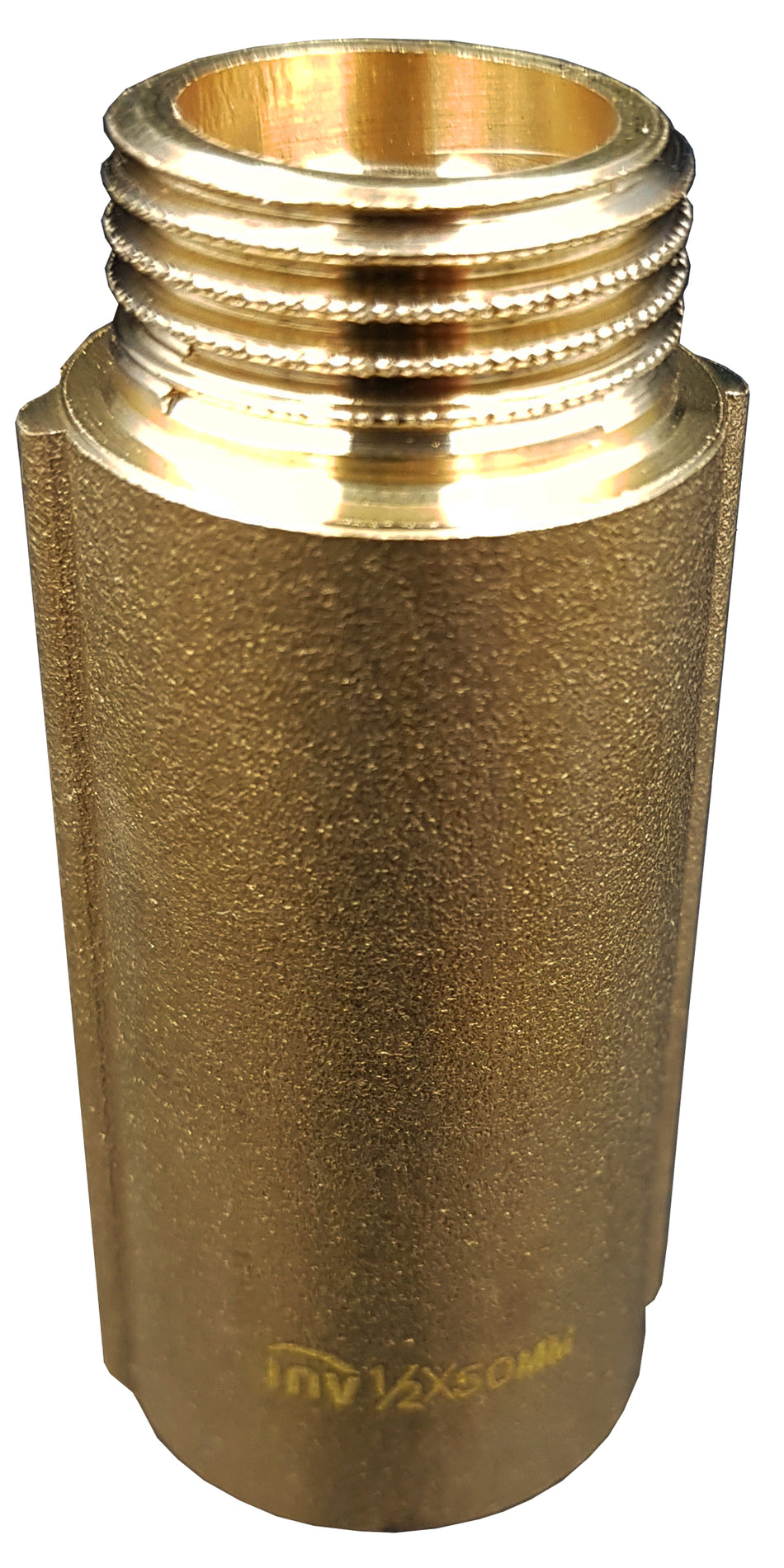 50mm x 1/2 Inch Tap Pipe Thread Extension Female x Male Cast Iron Brass Extender