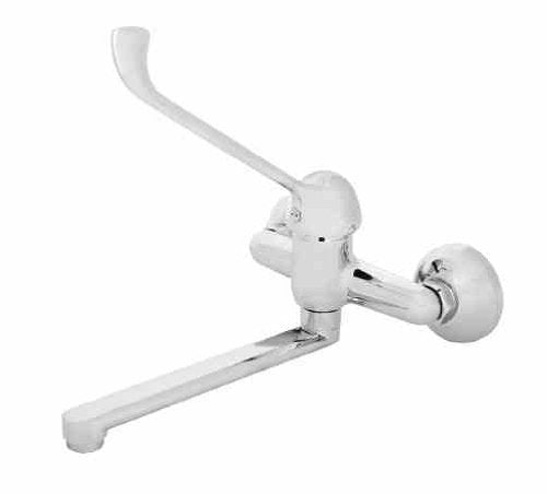 Bath Filler Mixer Tap With Extended Easy Lever Swivel Spout, Disabled, Mobility