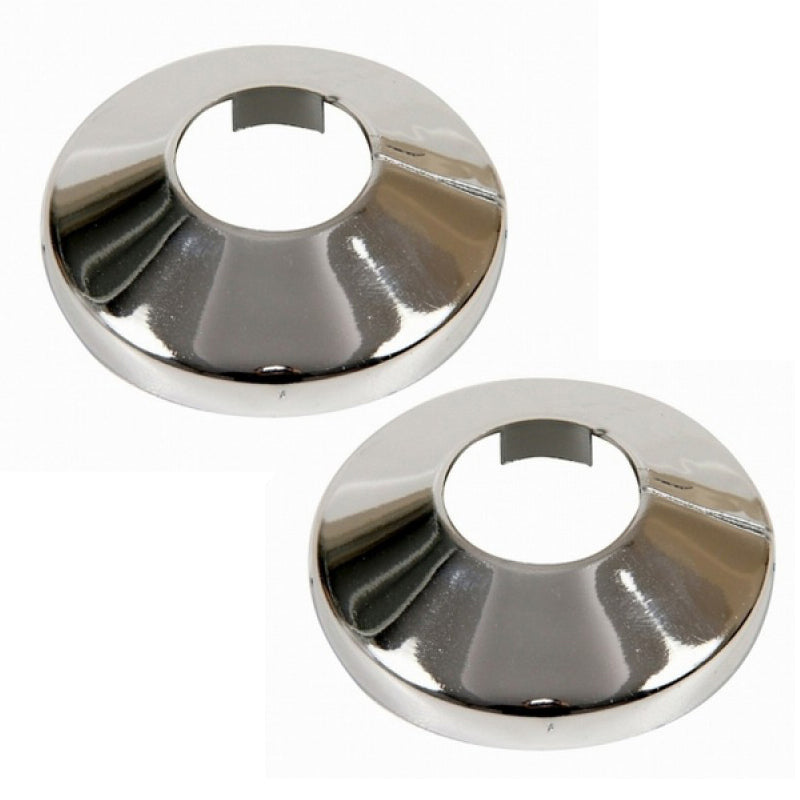 Pvc For Radiators 2 x 22mm Radiator Pipe Cover Chromed PVC Plastic Collar Rose – PEPTE.eu