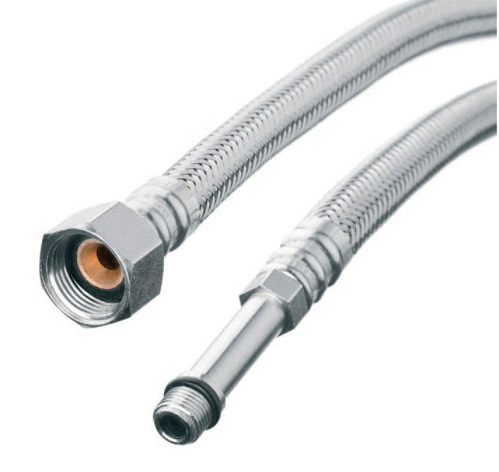 1/2 Inch x M10 60cm Flexi Flexible Kitchen Basin Monobloc Tap Connector Hose Pipe
