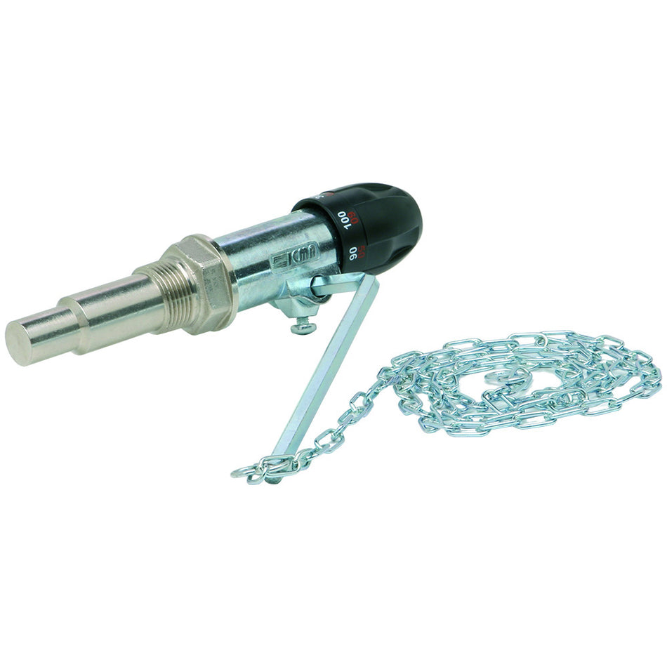 Draught Regulating Valve 3/4 Inch Flue Regulation For Heating Boilers Wood Burners