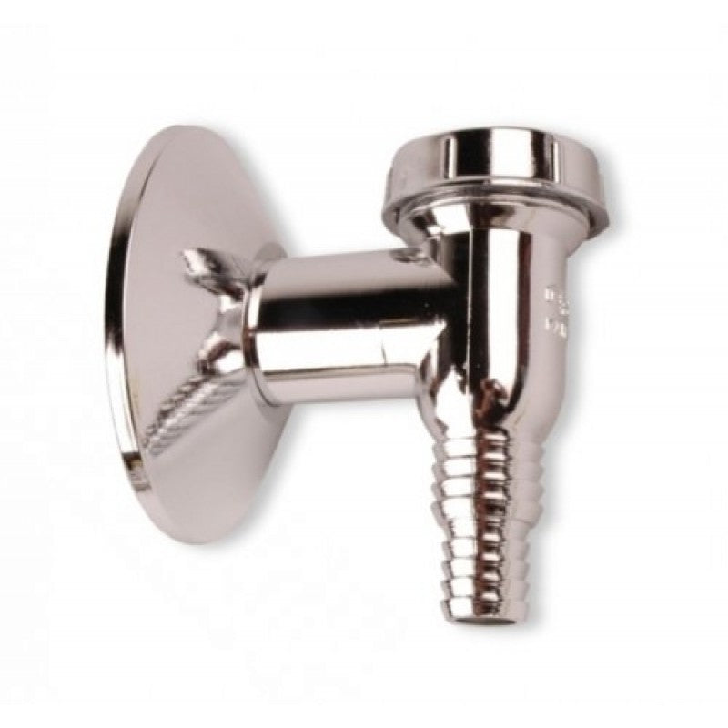 Chrome Washing Machine Dishwasher Waste Pipe Drain Trap Kit Self Cutting Out Nozzle