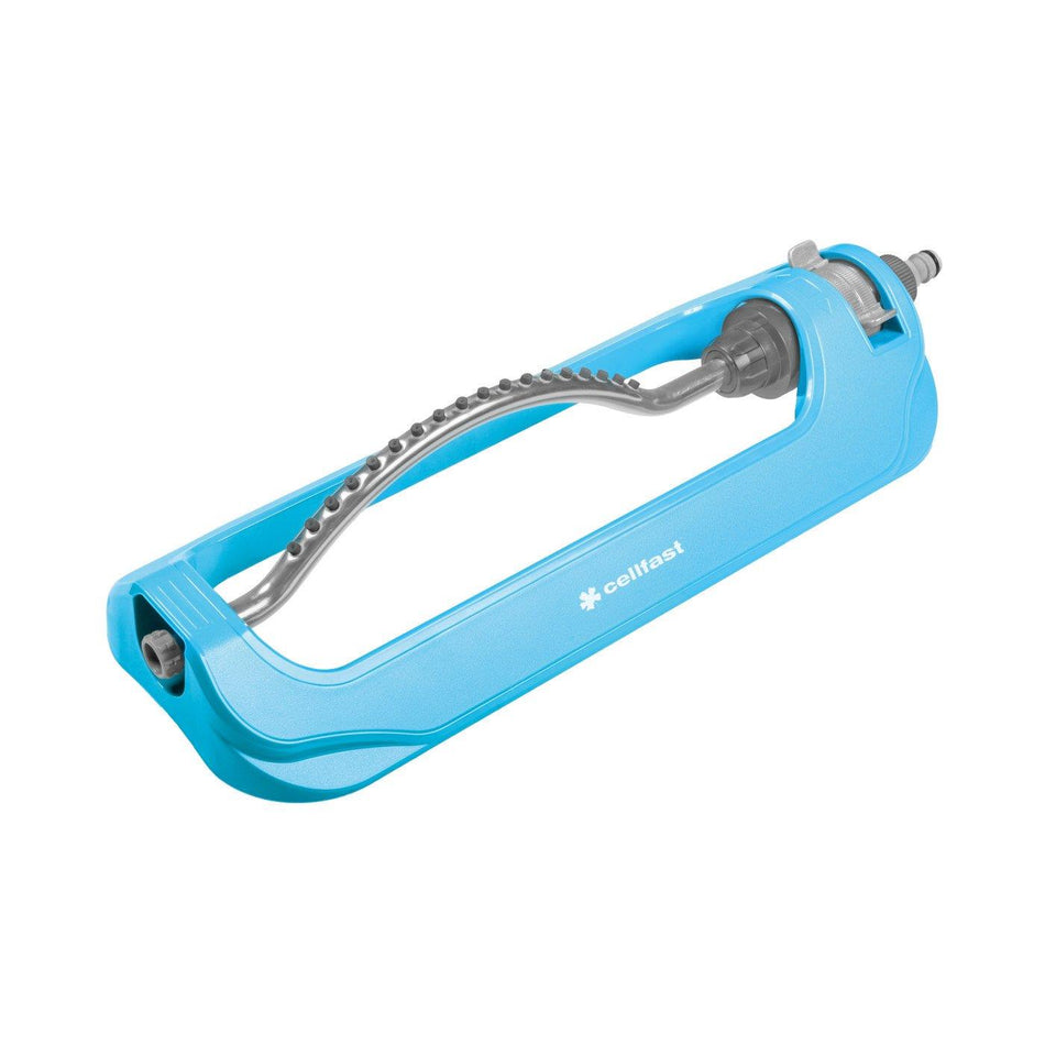 18 Hole Oscillating Hose Pipe Water Sprinkler Spray Garden Lawn Grass Flowers