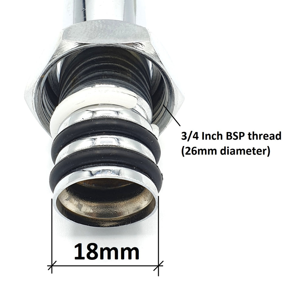 3/4 Inch 250mm Tap Spout Replacement Top Outlet C-type Kitchen Bathroom Faucet