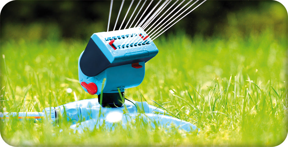 Oscilating Garden Watering Sprinkler Hozelock Compatible Plastic Rain Effect