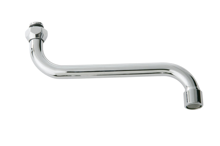 1/2 Inch 200mm Tap Spout Bottom Outlet S-type Replacement Kitchen Bathroom Faucet