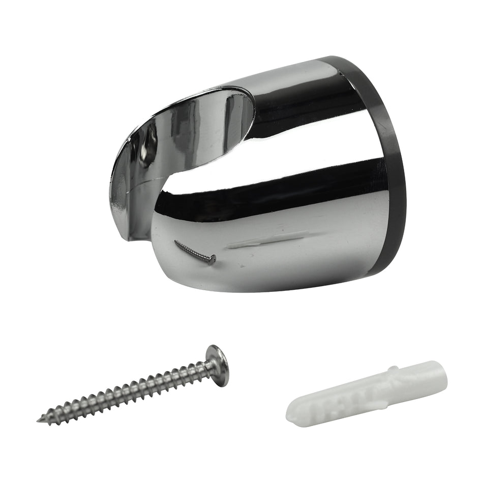 Uchwyt Prysznicowy Chromowany ABS Montowany na Ścianie