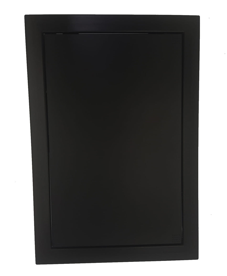 400x500mm Black Front Access Inspection Panel Plastic Concealed Wall Hatch Check Doors