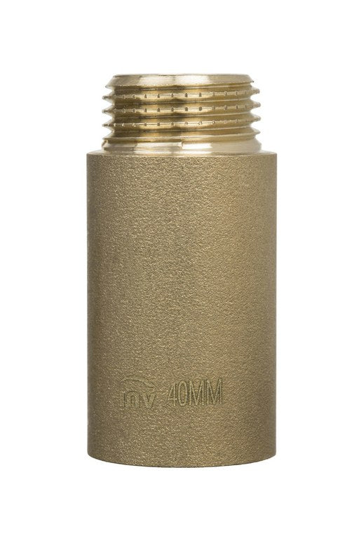 Timber Thread Extender 20mm x 3/4 Inch Tap Pipe Thread Extension Female x Male Cast Iron Brass ...