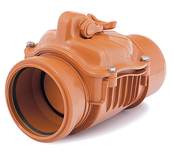 125mm Non-Return Anti-Flood Check Valve Horizontal Backwater Prevented