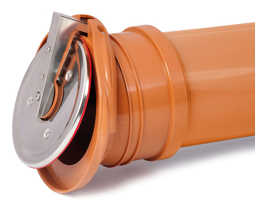 200mm Flap Check Valve Self Activating End Drainage Backwater Stop