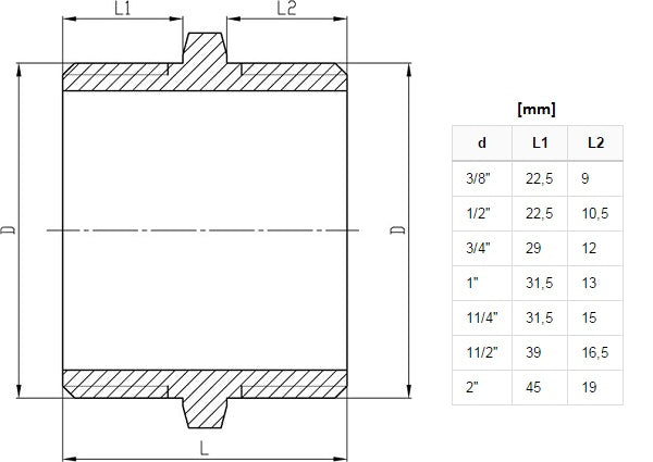 1/2 Inch Male Pipe Nipple Union Joiner Fitting Connection Brass