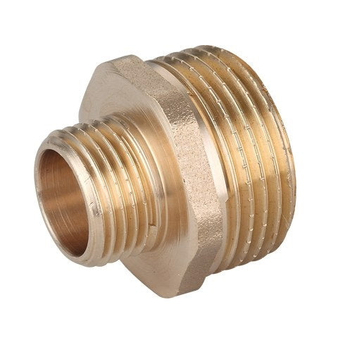 3/4x1/2 Inch Pipe Thread Reducer Nipple Male Thread Brass Fittings Reduction
