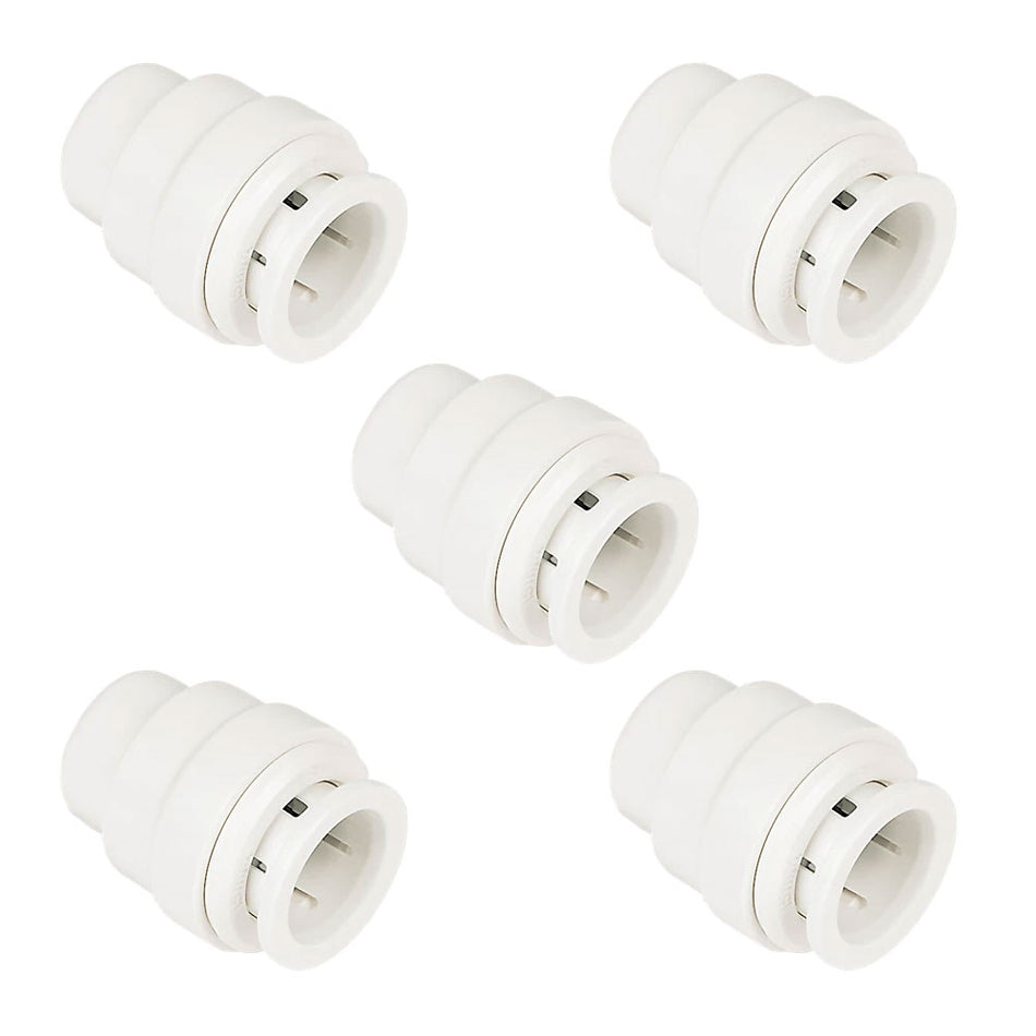 5x Stop End 15mm John Guest JG Speedfit