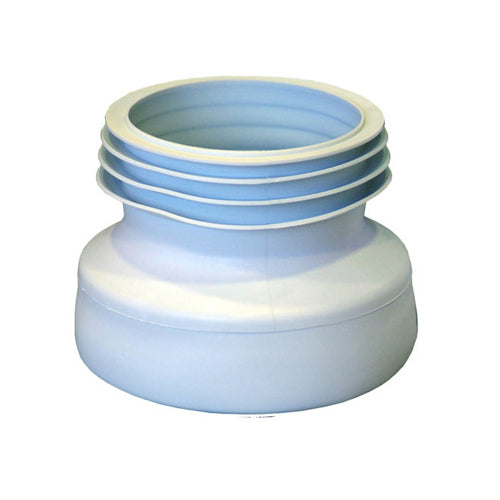 110mm Toilet WC Straight Extension Waste Pan Rubber Connector