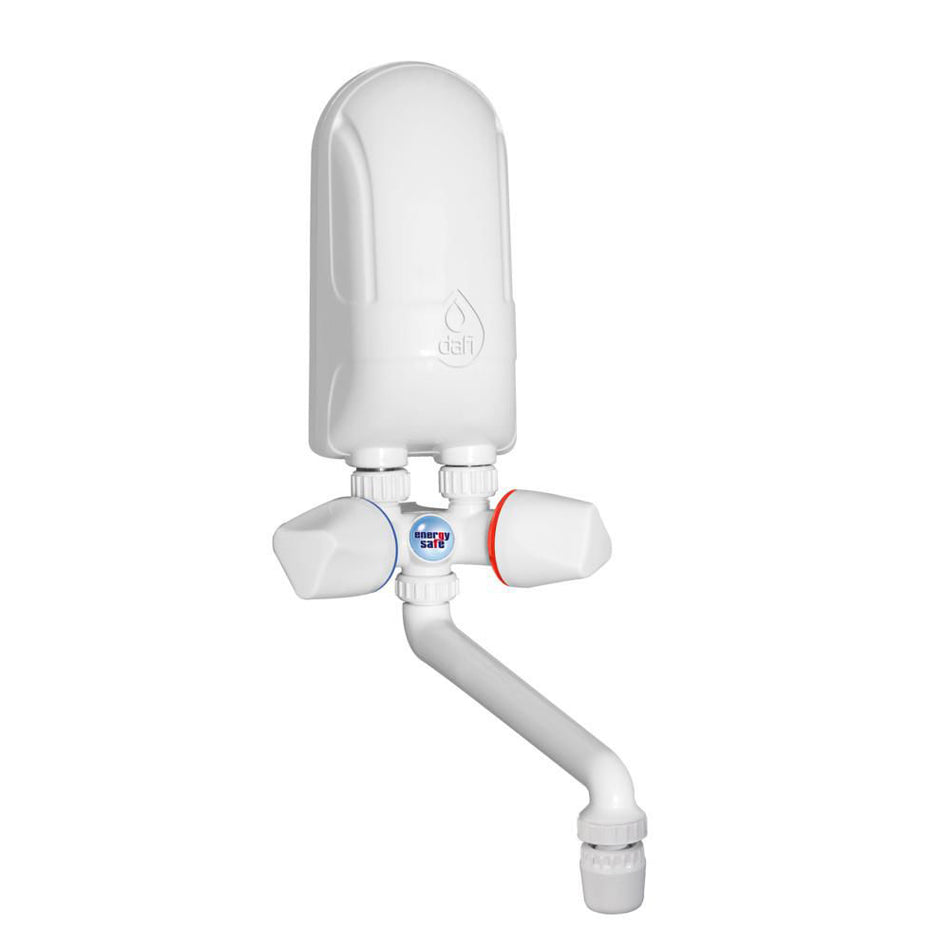 3,7kW  Instant Electric Hot Water Heater Boiler Hand Wash White Plastic Spout