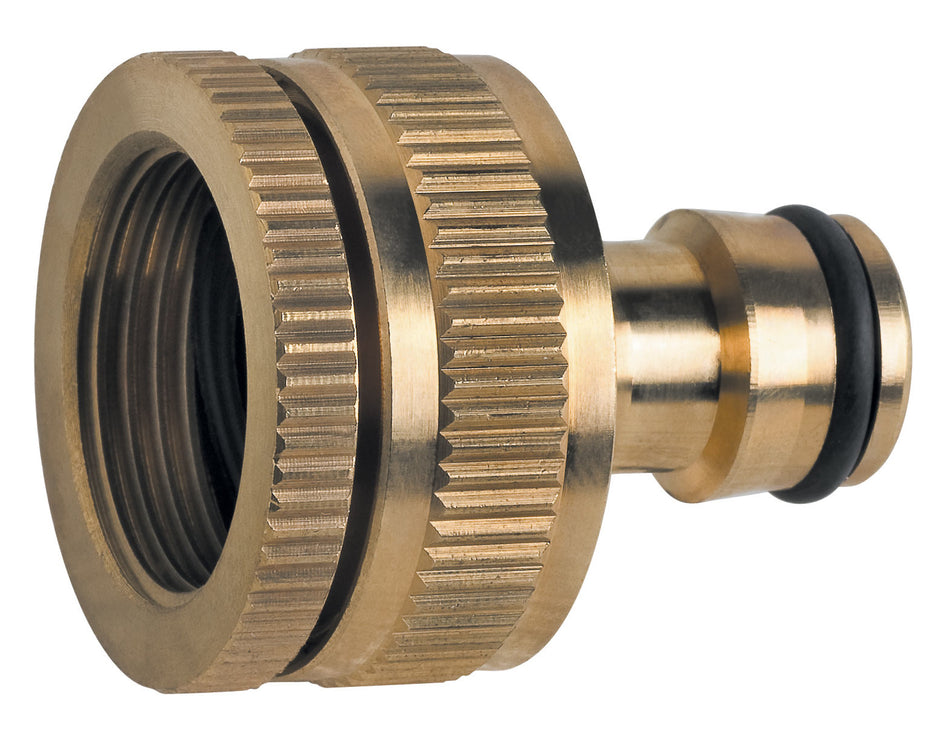 1/2 3/4 Inch Garden Tap Connector Female Made of Brass Universal Multi-Purpose