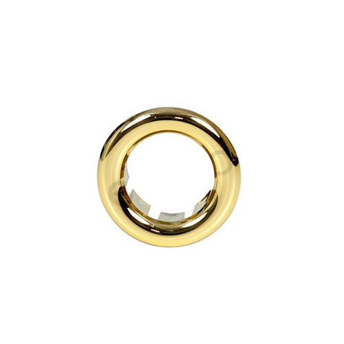 21mm Hole Sink Overflow Cover Small Gold Rosette Collar for Bathroom