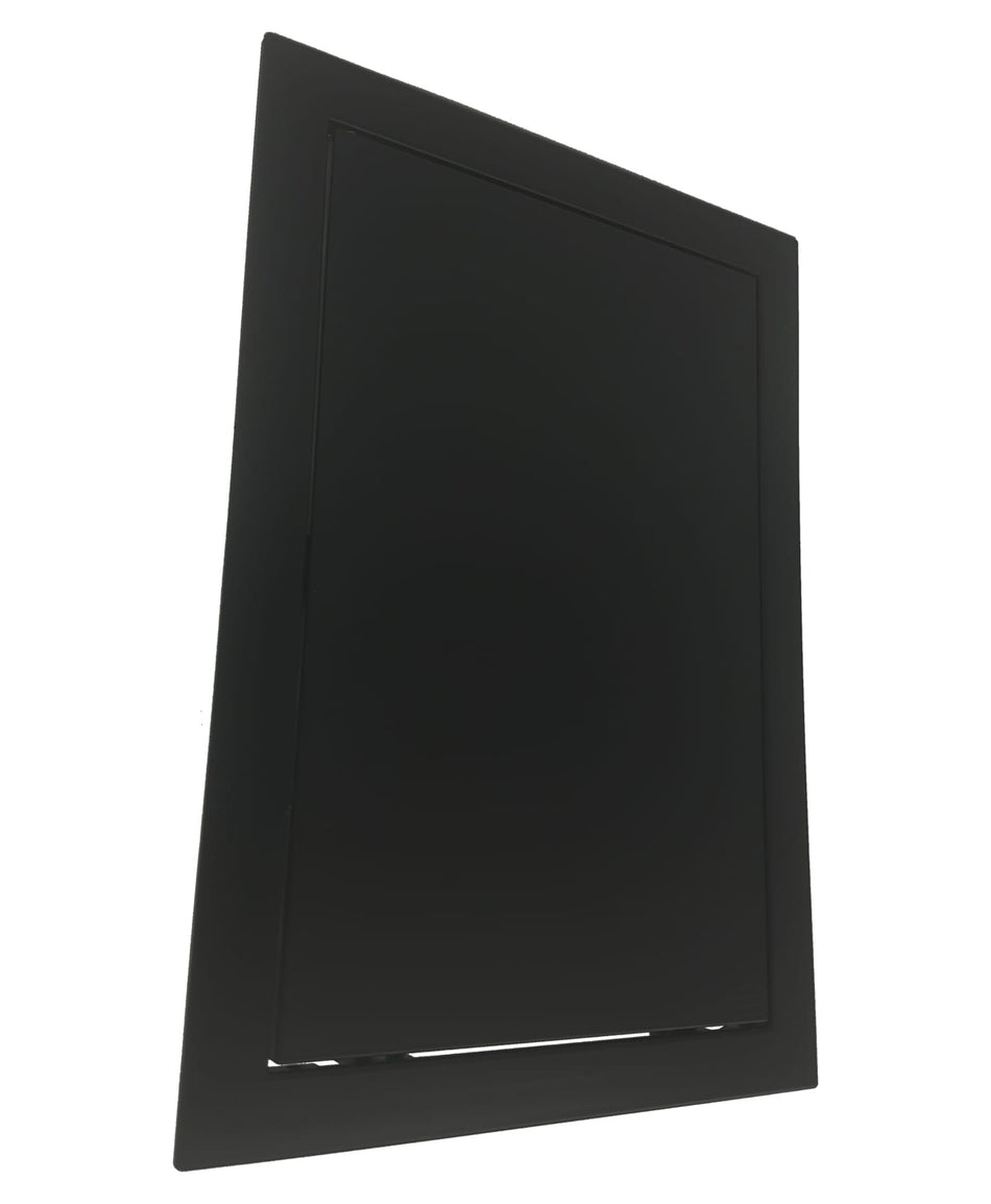 400x600mm Black Front Access Inspection Panel Plastic Concealed Wall Hatch Check Doors