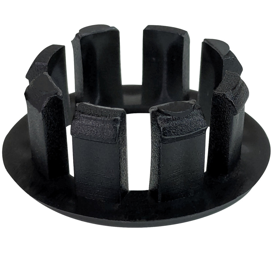 25mm Hole Sink Overflow Cover Black Collar Trim Bathroom Sink Basin