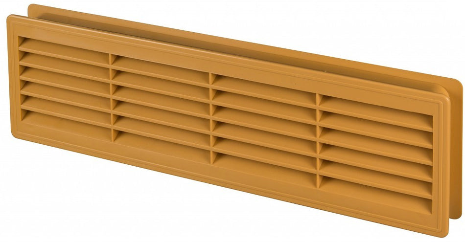 120x440mm Appletree Internal Door Plastic Ventilation Grille Air Vent Collar