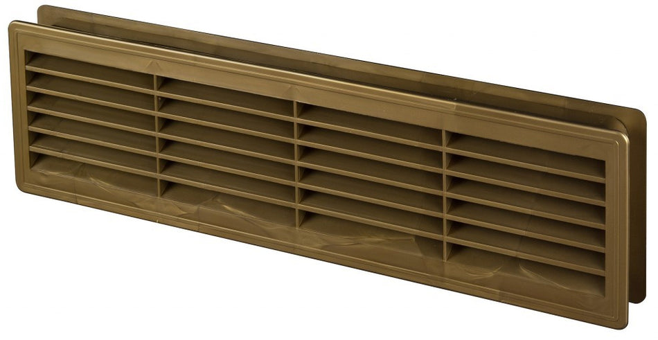 120x440mm Patina Internal Door Plastic Ventilation Grille Air Vent Collar