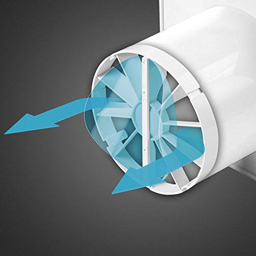 150mm Non Return Valve for Ventilation Extractor Fan Backdraft Wind Shutter