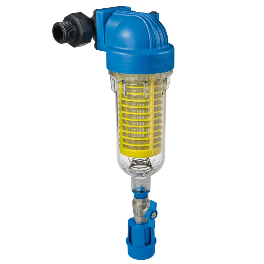 Self Cleaning Inline Water 90 Microns Filter System 3/4" 1" Inch BSP