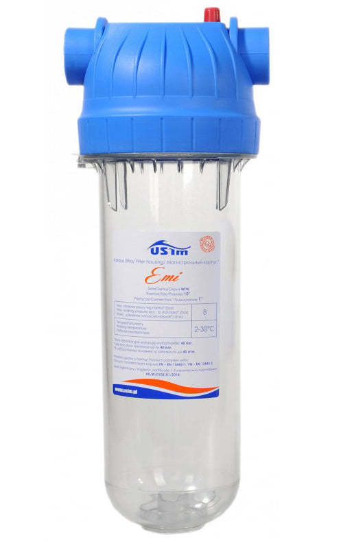 10" Water Filter Housing 3/4 Inch Female Thread In-Line Purifying System Kit