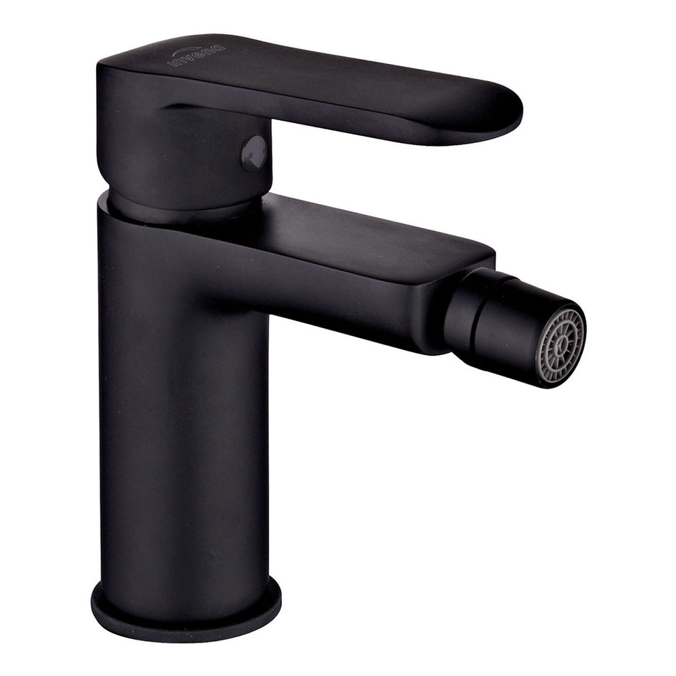 Bathroom Bidet Standing Faucet Mixer Single Lever Tap Black Powder Coated Brass