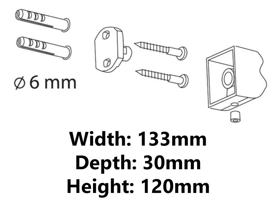 Toilet Paper Rack Roll Holder with Flap Modern WC Black Powder Coated Zamak