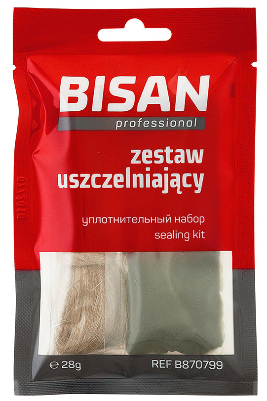 Small Disposable Sealing Set Thread Paste + Linen Flax Plumbers Pipework Sealant