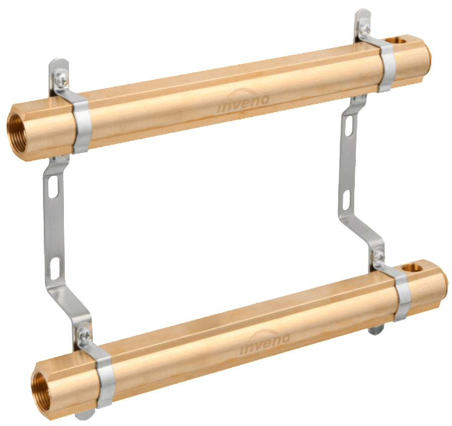 3-Ports Brass Heating Distributor Building Circuit Manifold System