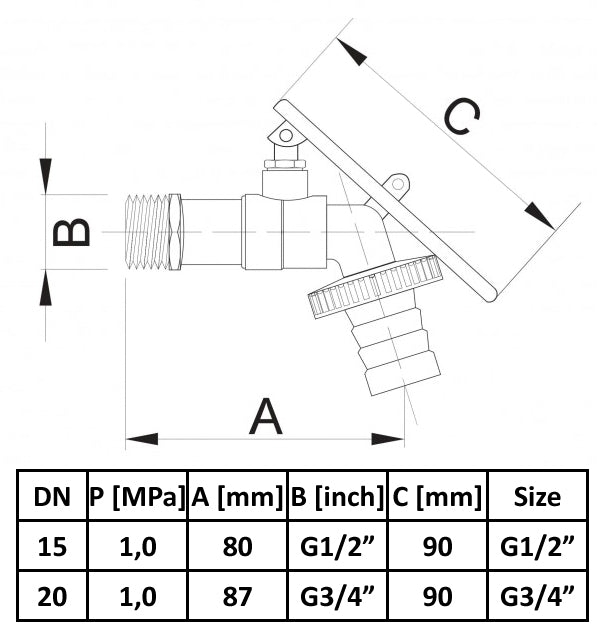 1/2 Inch BSP Garden Padlock Tap Padlocking Garage Valve Workshop Water Lever