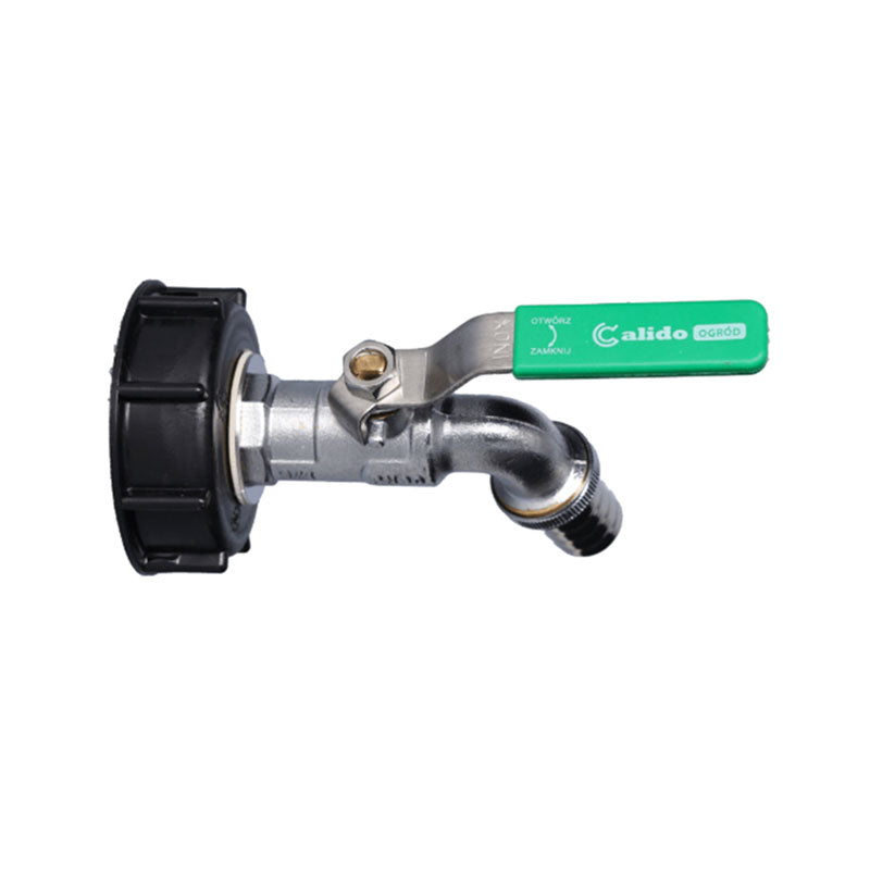 3/4" Inch BSP Garden Tap Outside Ball Drain Valve 55/60 Barrel Tank Connector