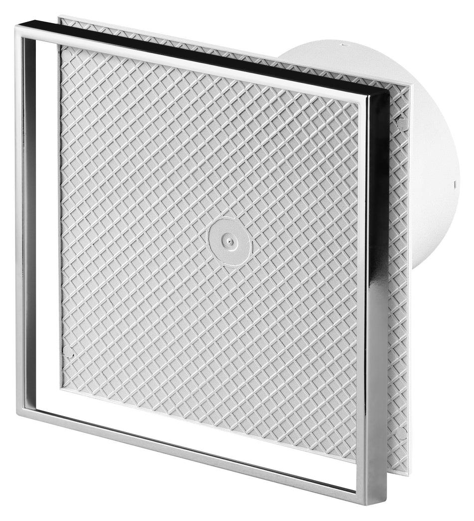 125mm Timer Extractor Fan Custom Cermaic Tile INSIDE Front Panel