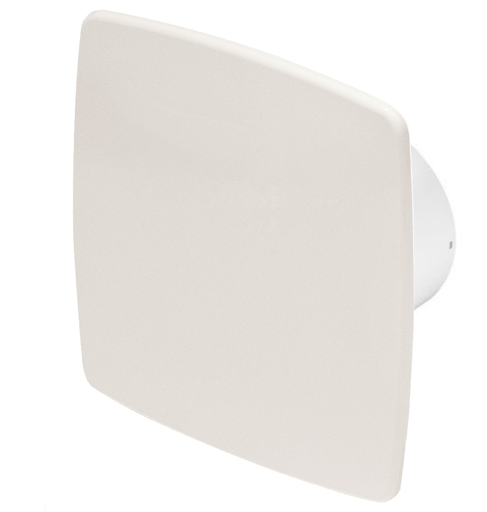 125mm Humidity Sensor NEA Extractor Fan Ecru ABS Front Panel Wall Ceiling Ventilation