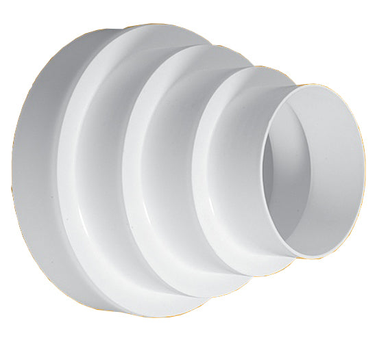 80-160mm Round Vent Pipe Ventilation Reduction Downpipe Reducer