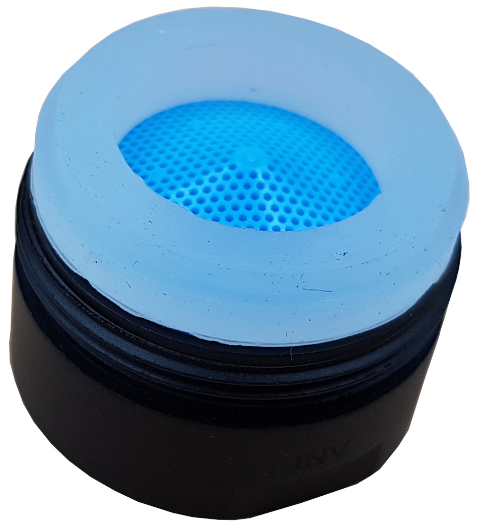 24mm Black Aerator Silicone Tap Insert Easyclean Kitchen Bathroom Water Saving