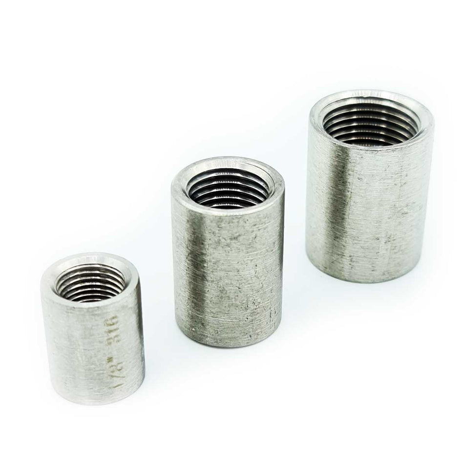 G3/8 BSP Female Threaded Coupler Socket 316 Stainless Steel