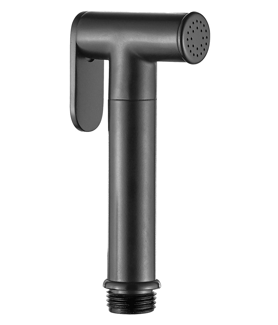 Black Bidet Tap Head Spray Handle In-Wall Bathroom Shower Mixer Replacement