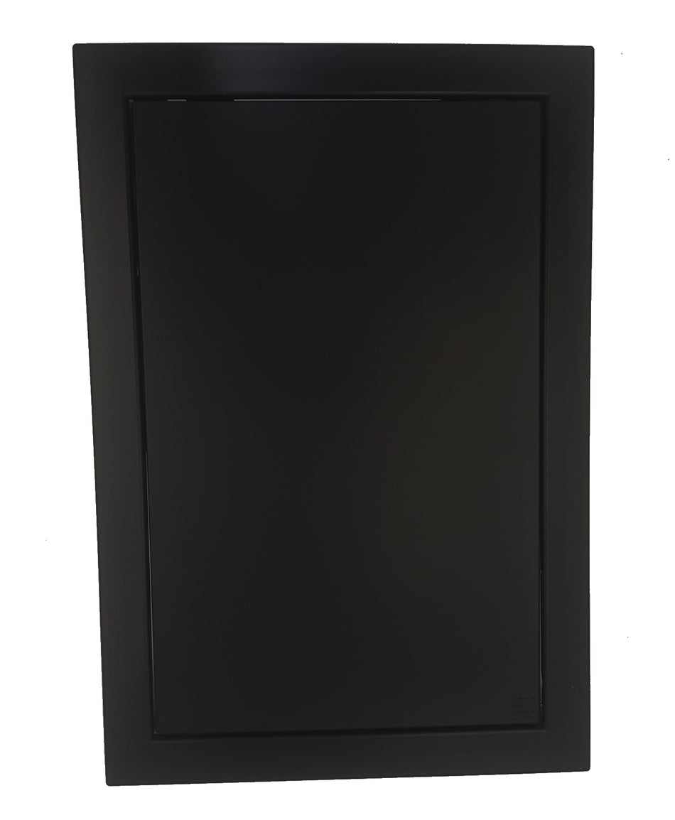 350x350mm Black Front Access Inspection Panel Plastic Concealed Wall Hatch Check Doors