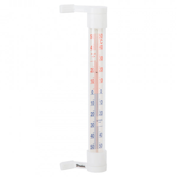 Outside Window Thermometer -50/50°C Traditional Temperature Measure Adhesive Tape