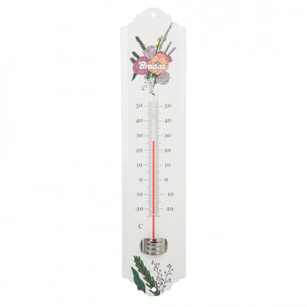 Metal 30cm Outside Window Thermometer -25/50°C Traditional Temperature Measure