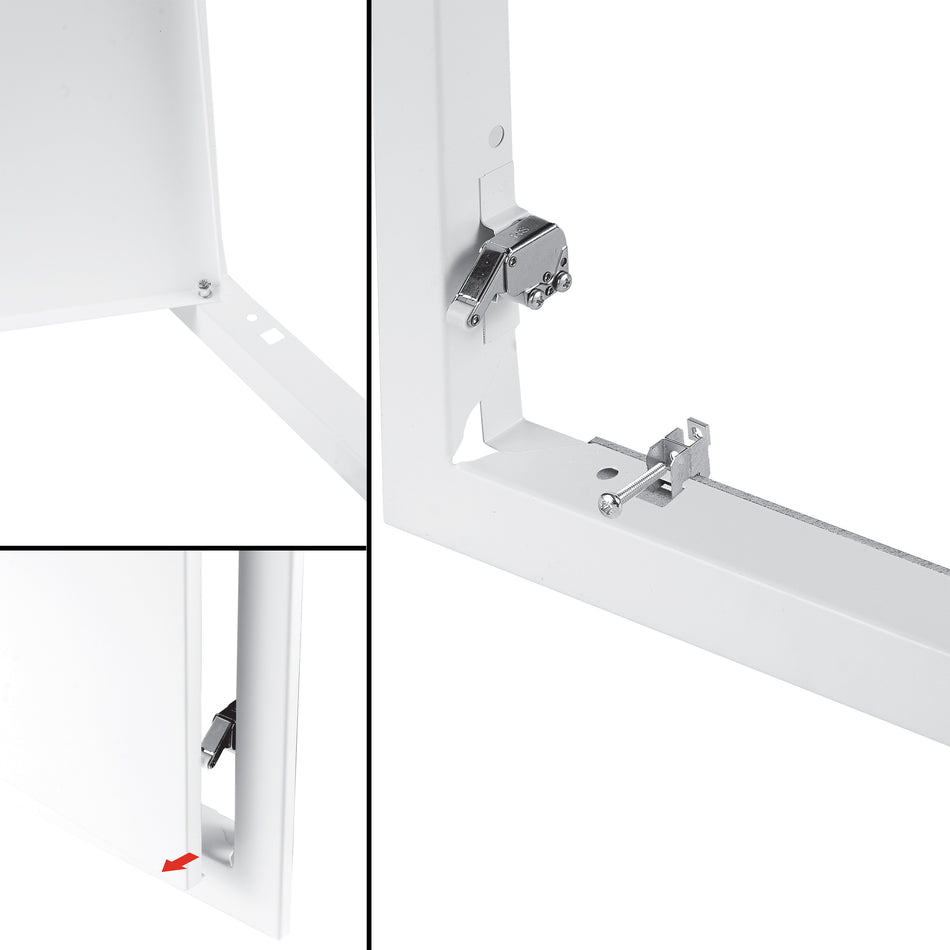 Access Panel White Steel 300x400mm Inspection Door Revision Hatch