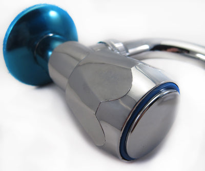 Kitchen Cold Water Single Handle Tap Wall Mounted S-type Spout Chrome Plated