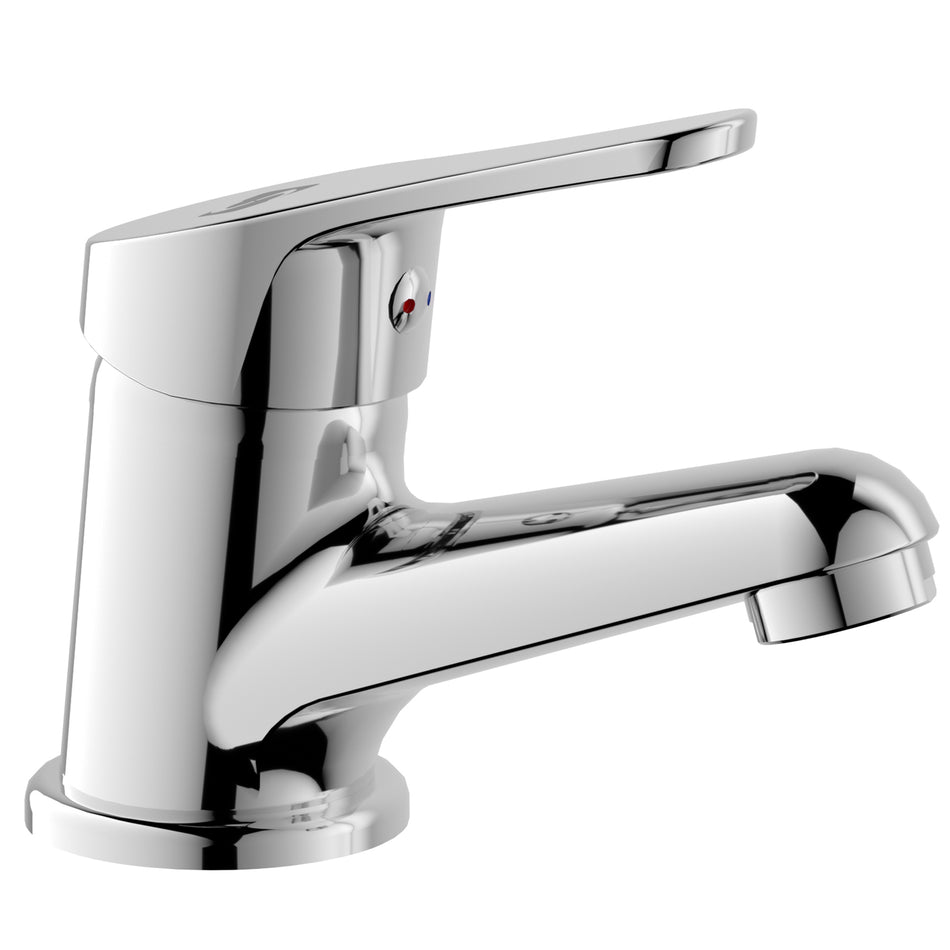 Bateria Umywalkowa Stojąca PRIVA Chromowana