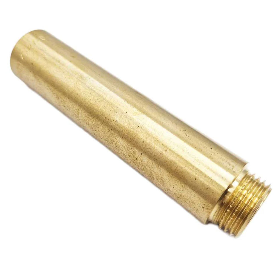 100mm x 1/2" Inch BSP Thread Extension Female x Male Cast Iron Brass Extender